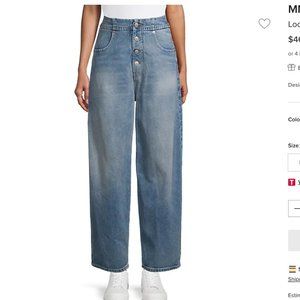 MM6 MAISON MARGIELA Blue Carrot Jeans